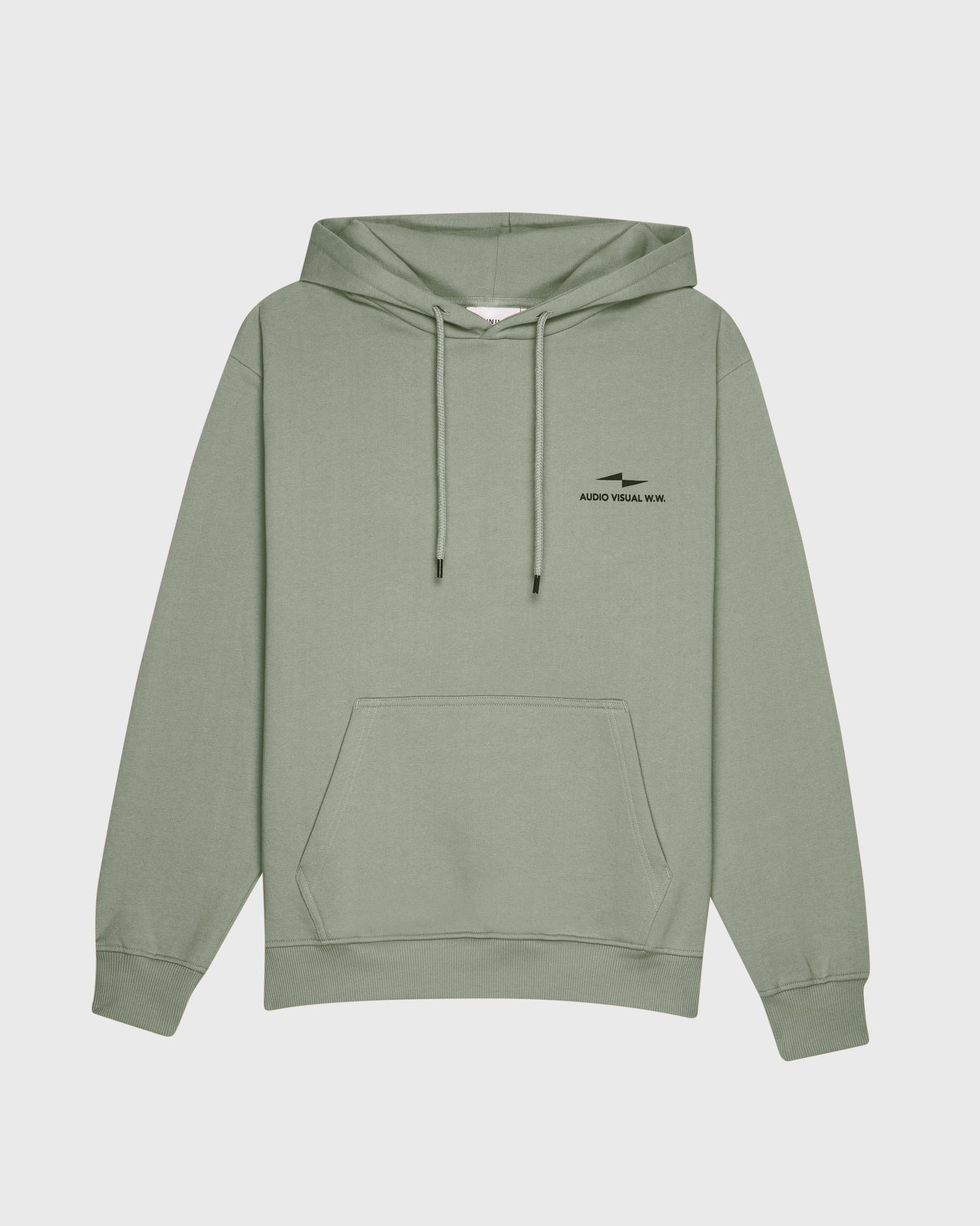 hoodie-onset-vertical-vert-avnier-orelsan-2-silhouette-face - vert bitumé