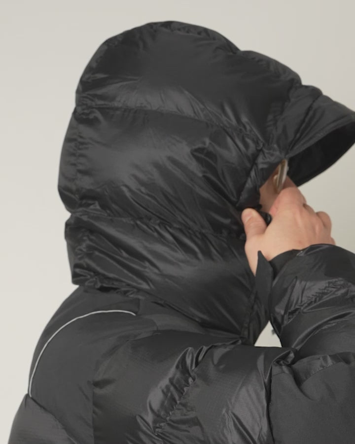 Symphony-doudoune-noire-detail-video - noir
