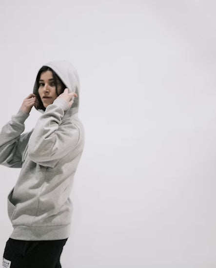 hoodie-onset-heather-grey-v3-avnier-avenir-3-video - Gris béton
