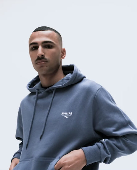 hoodie-onset-blue-horizon-v3-avnier-orelsan-3-video - Bleu horizon