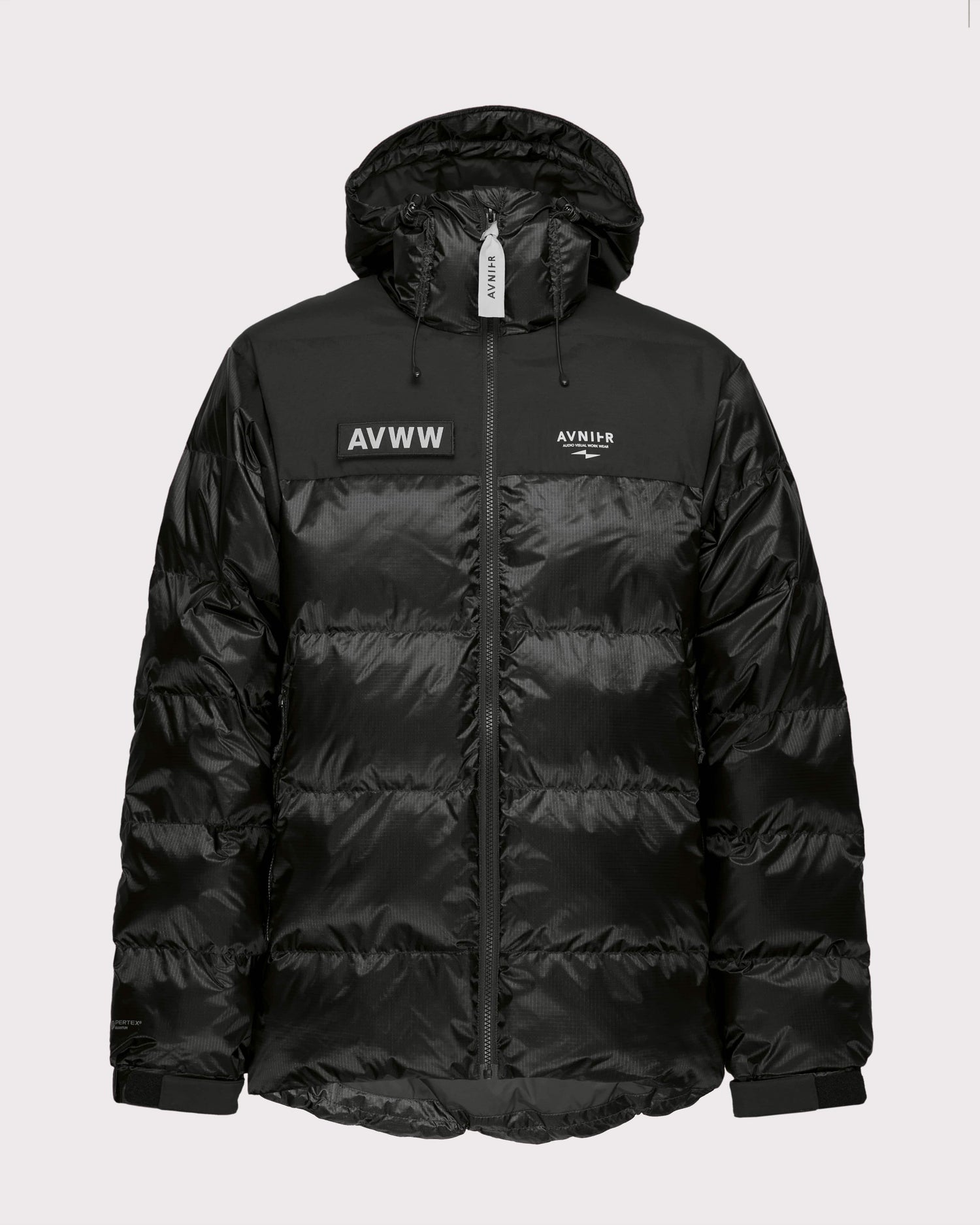 puffer-jacket-symphony-black-avnier-marque-orelsan-2-packshot-face - noir