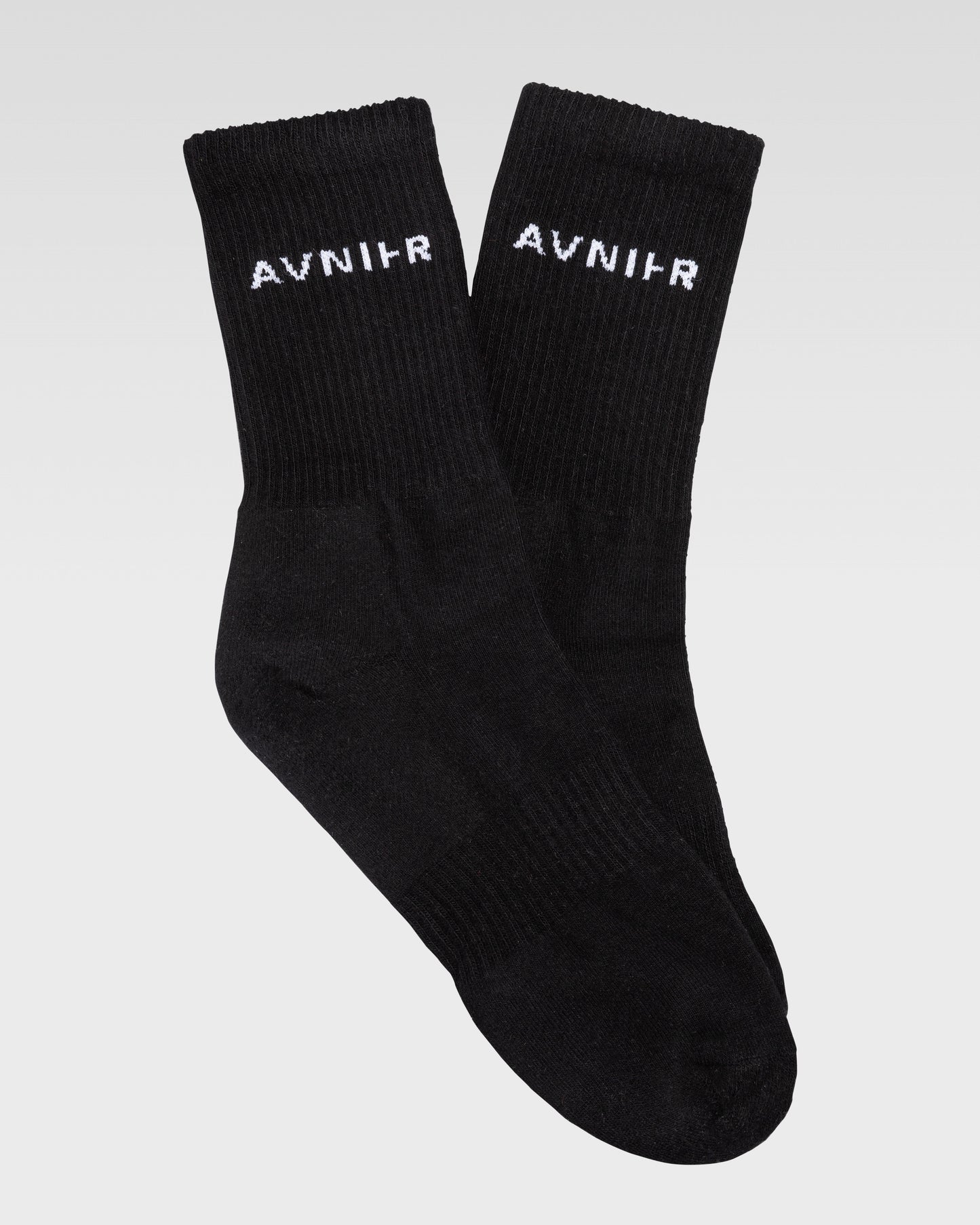 socks-loop-horizontal-noir-avnier-audiovisual-3-packshot-dos - noir
