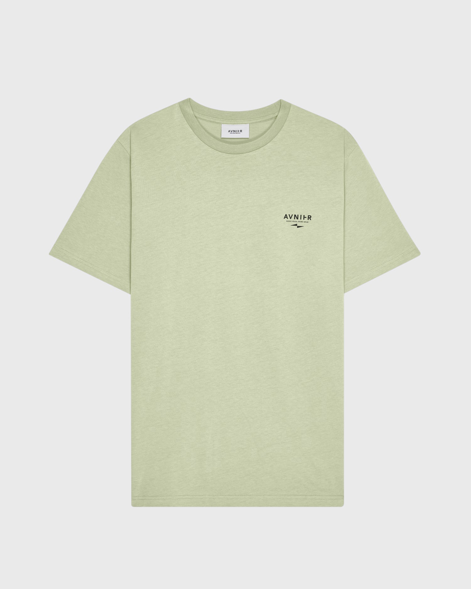 t-shirt-source-vert-avnier-avnier-2-silhouette-face - vert incrustation