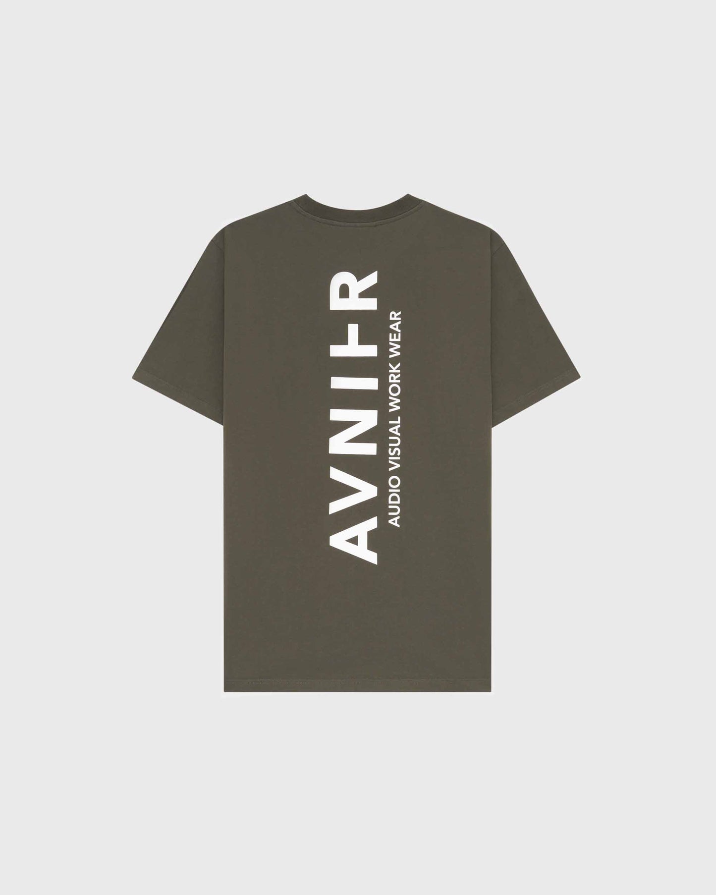 t-shirt-source-vertical-v-kaki-nuit-avnier-marque-orelsan-1-packshot-dos - Kaki Nuit