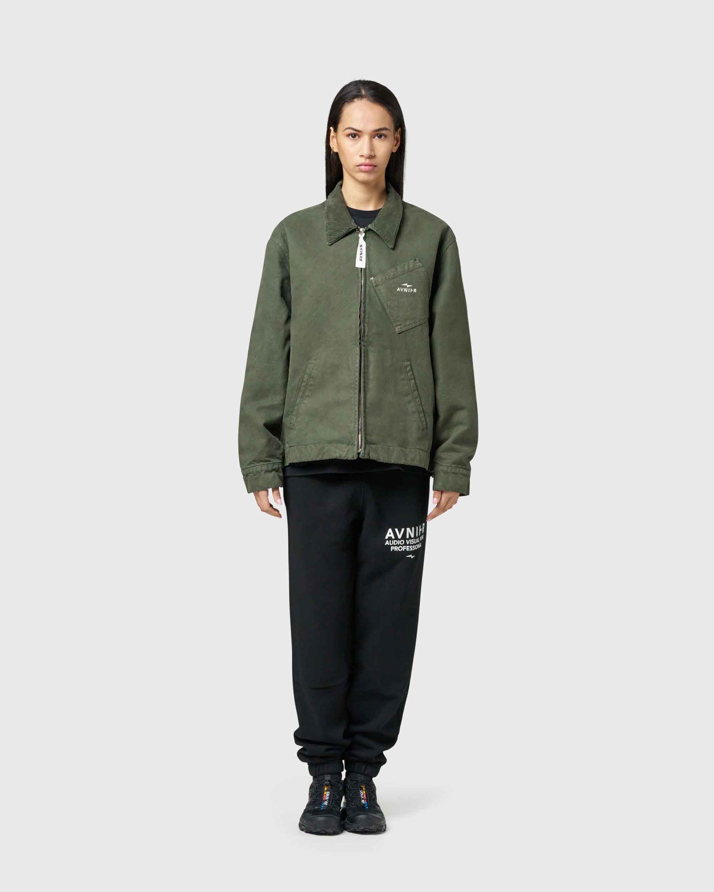 veste-operator-kaki-avnier-femme-face-tenue-complete - kaki