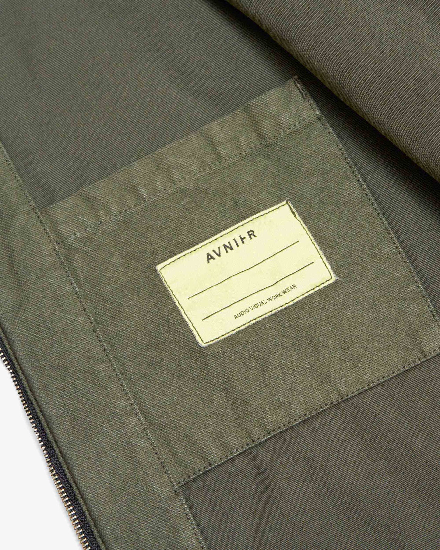 veste-operator-kaki-avnier-zoom-poche-interieure - kaki