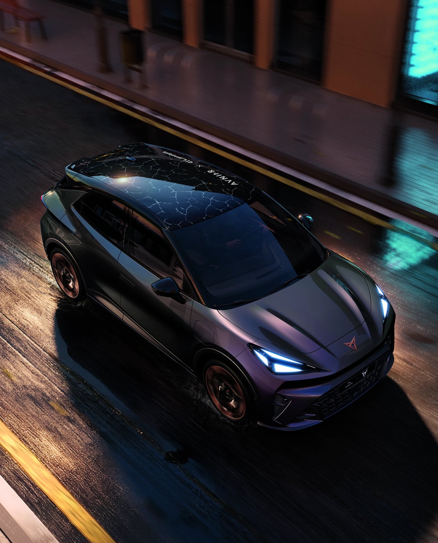 Voiture CUPRA Raval x AVNIER Série limitée